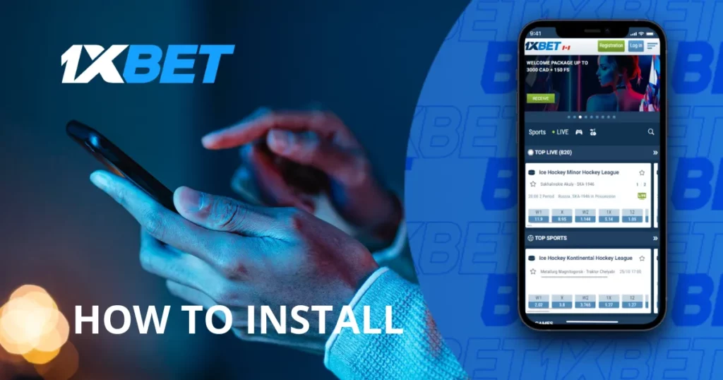1xBet download for android